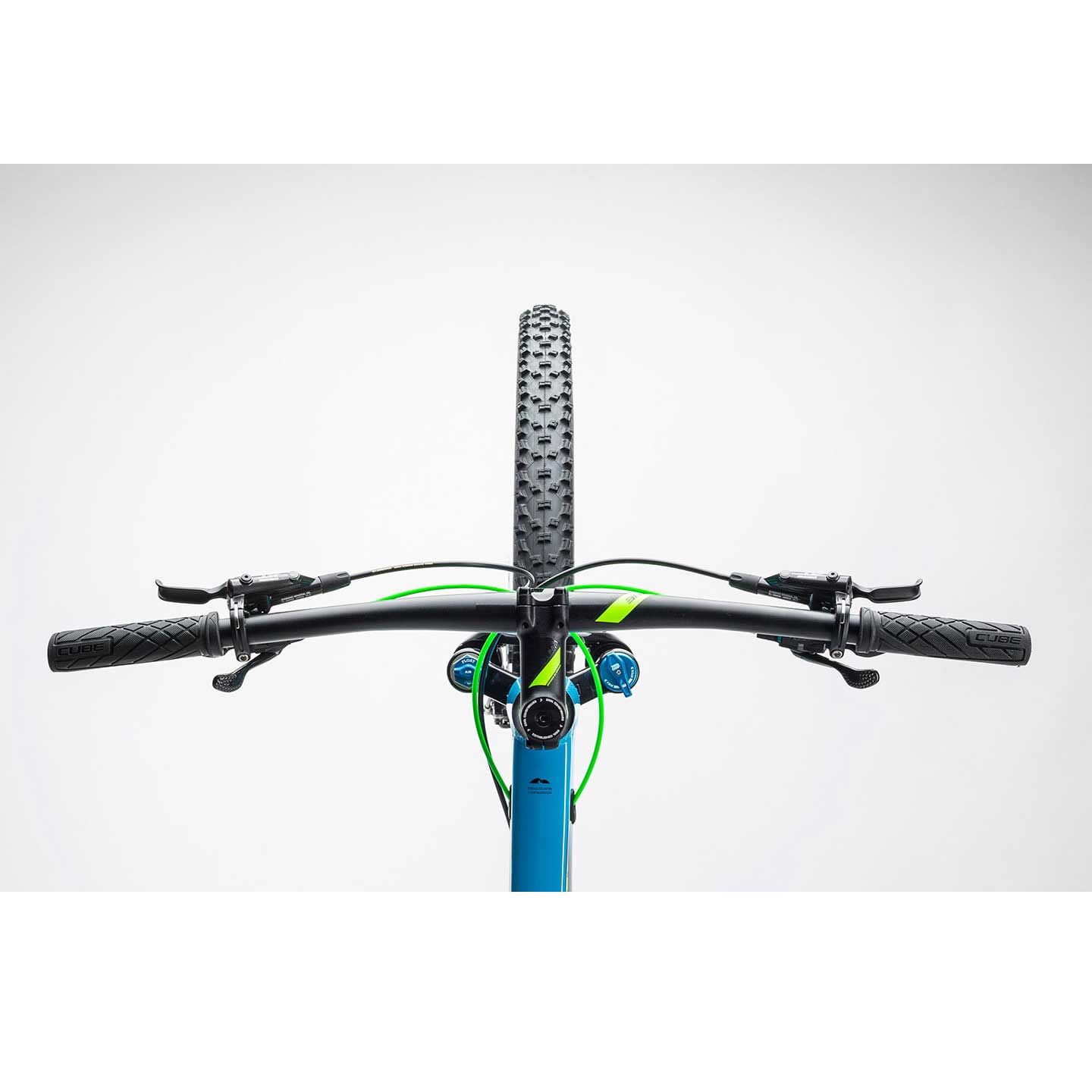 Cube Ltd Sl 2x Blue N Green 2017 Cube LTD SL 2017 maastopyörä - Rtech